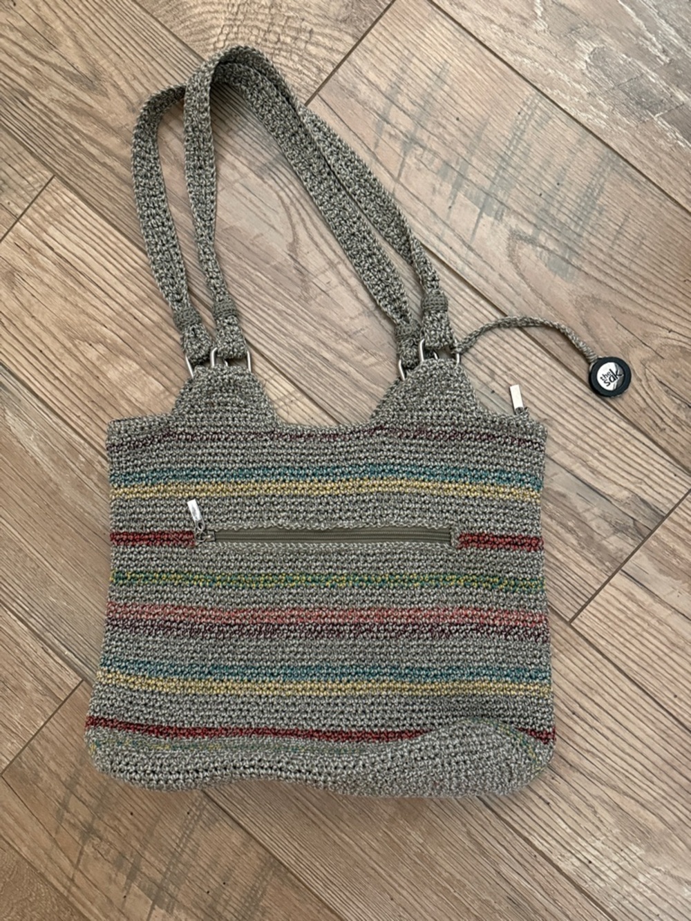 Lesportsac Neutral Boho Festival purse tote with Multicolor